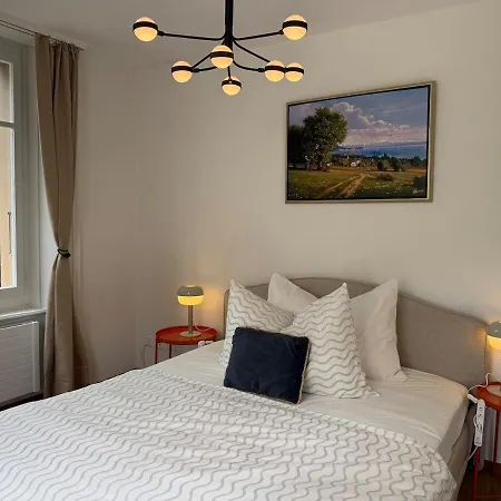 アパート Spacious With Private Garden & Entrance Huttwil